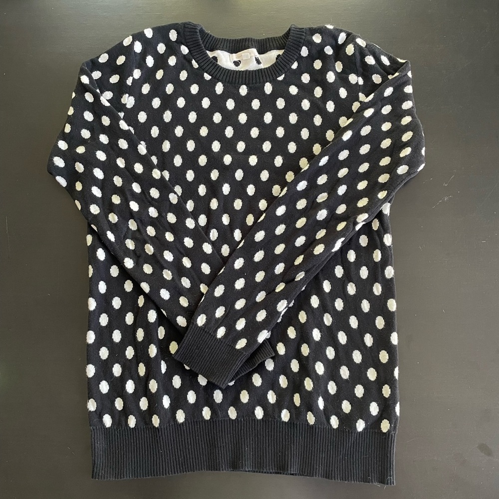 [41 Hawthorn] Polka Dot Sweater